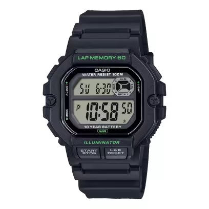 Casio Unisex Digital Watch WS-1400H-1AV