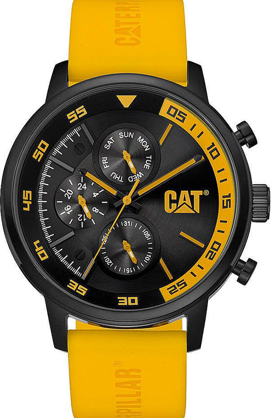 Caterpillar Sail Multifunction Yellow Band Watch AK16927127