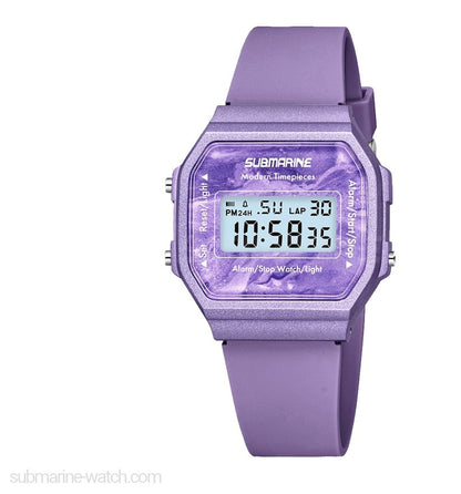 SUBMARINE Women Watch Fashion Digital Sports Waterproof Wristwatch TP-1370-M-PS(A)