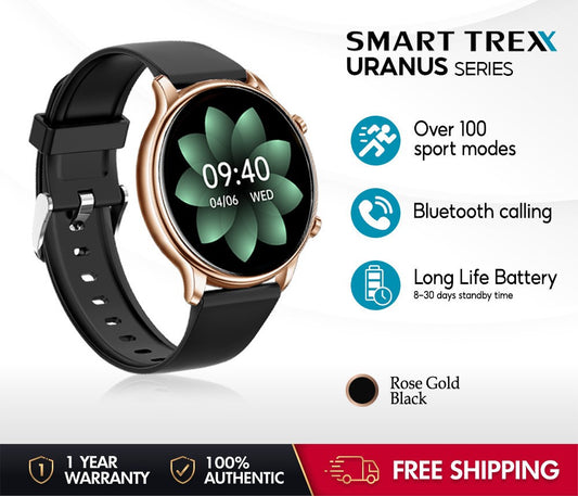 SUBMARINE Smart Watch SMART TREX URANUS Series Bluetooth Call Fitness Tracker Heart rate Monitoring Smartwatch