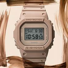 G-Shock Nature's Color Series DW-5600NC-5 Light Brown Resin Band Men Sports Watch