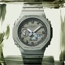 G-Shock Nature's Color Series GA-2100NC-3A Green Resin Band Men Sports Watch Series