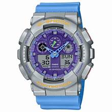G-Shock Euphoria Series GA-100EU-8A2 Blue Resin Band Men Sports Watch Series