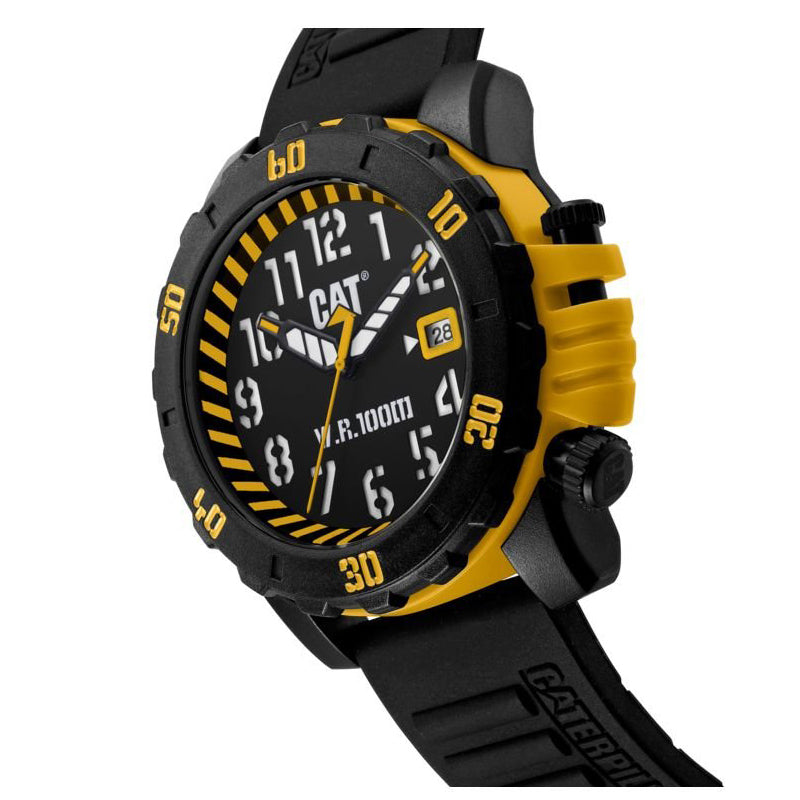 Caterpillar MEN WATCH LK.171.21.117 BARRICADE YELLOW BLACK