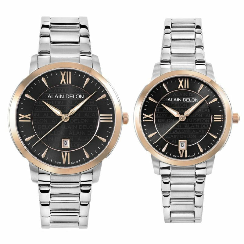 ALAIN DELON Couple Set stainless steel bracelet (AD456 & AD456)