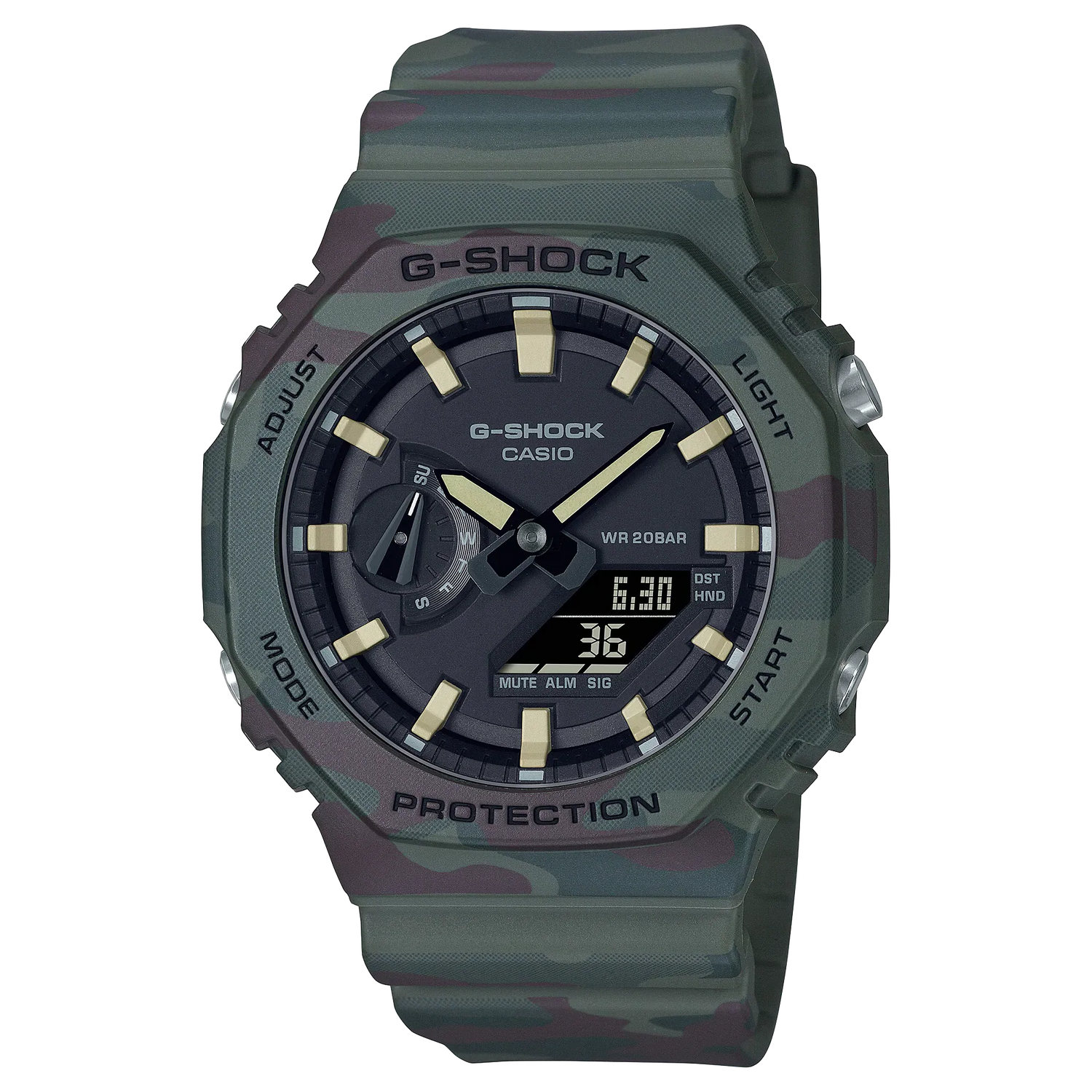 G-Shock GAE-2100WE-3A Analog-Digital Combination