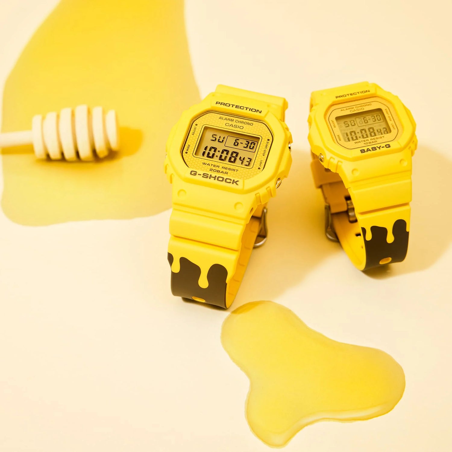 G-Shock & Baby-G SLV-22B Couple Set Digital